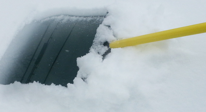 snow broom