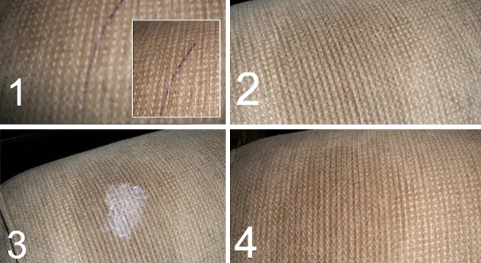 Four step cleaning process