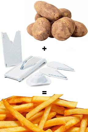 make fries at home