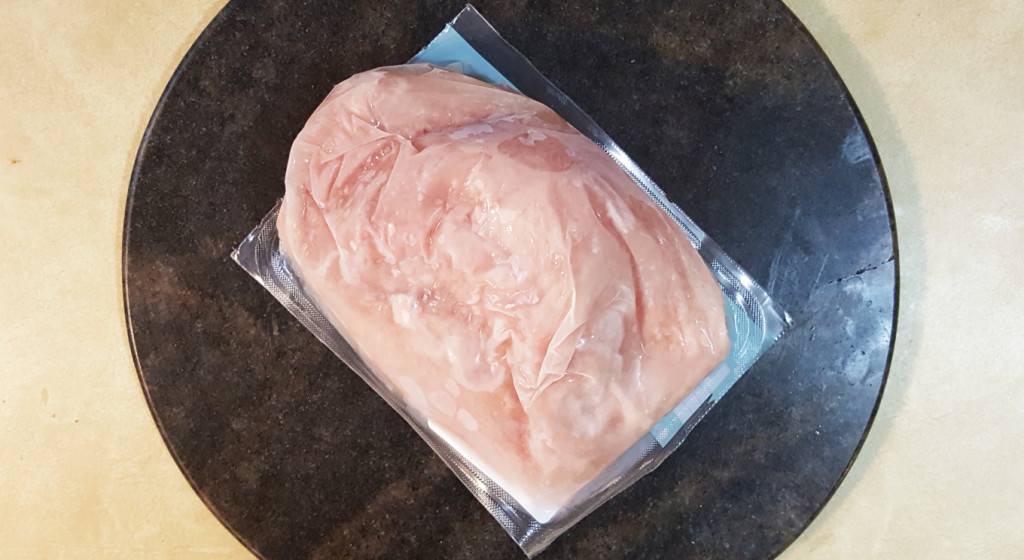 defrost meat on the counter